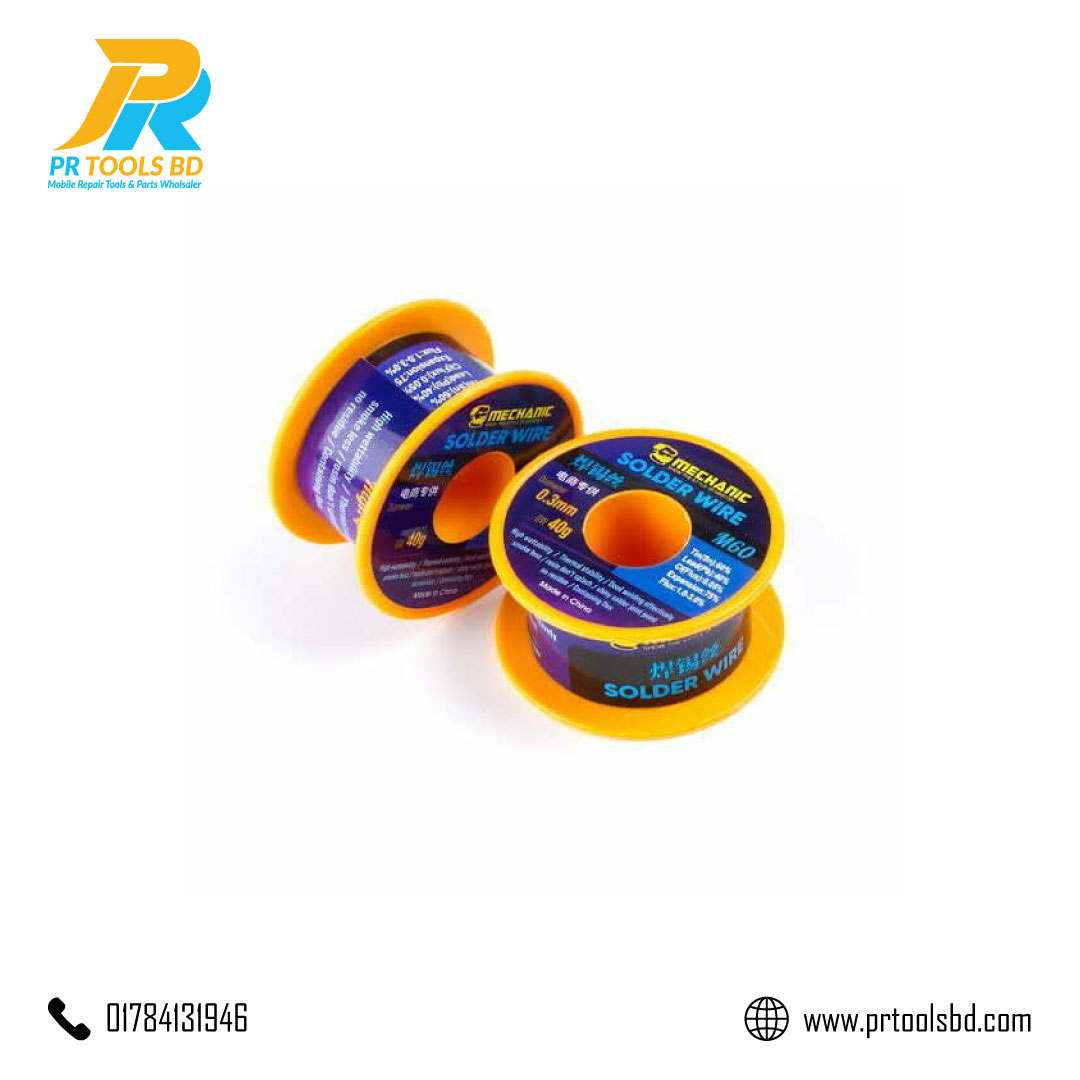 Mechanic M60 0.5mm High Purity Solder Wire 40g