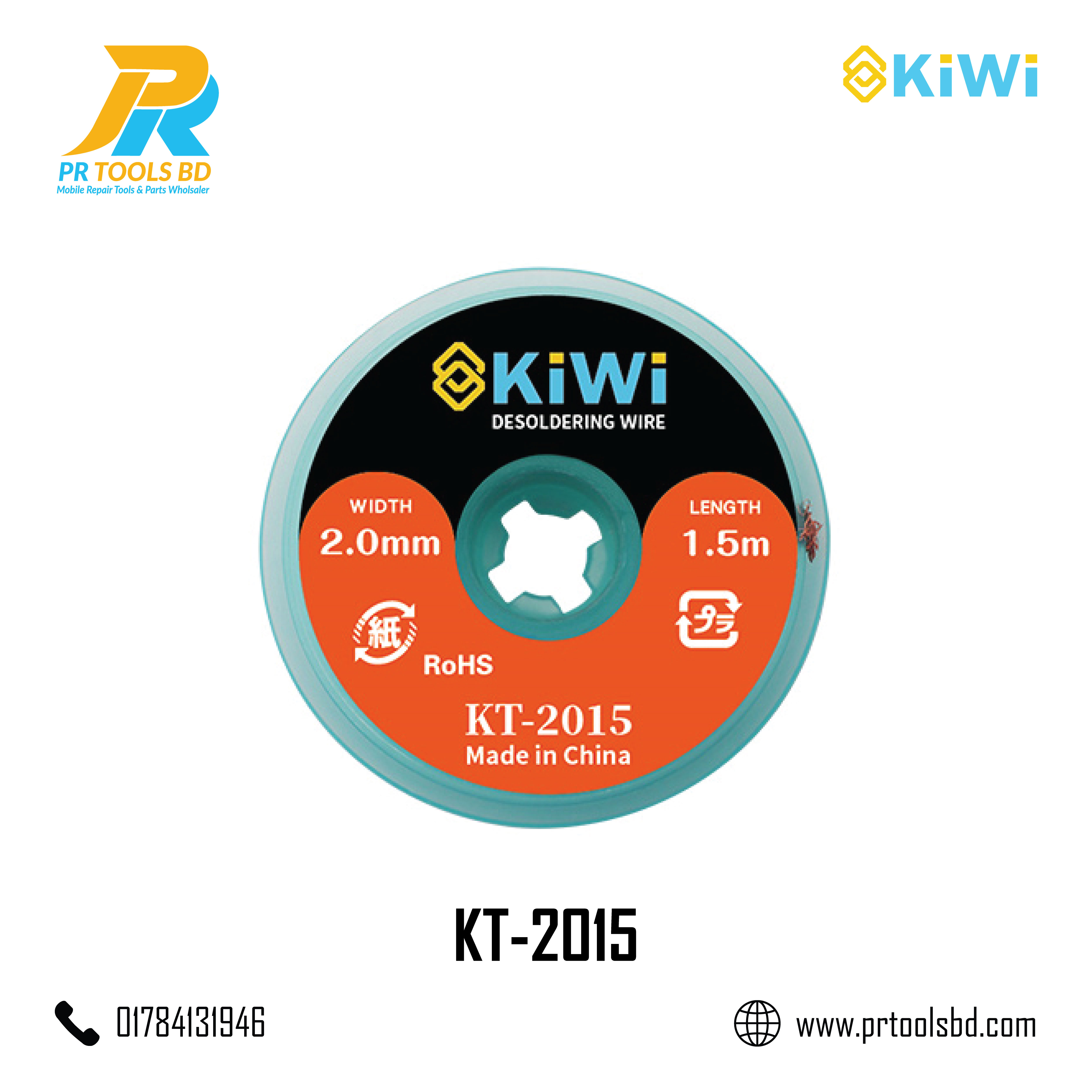 KiWi KT 2015 Soldering Wick
