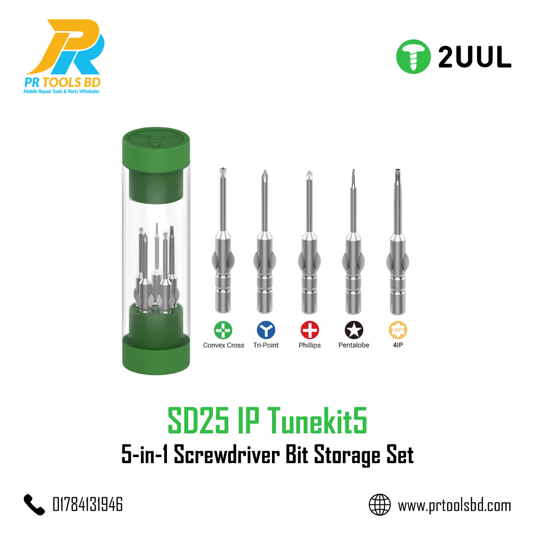 2UUL SD25 IP Tunekit5 5-in-1 Screwdriver Bit Storage Set  Regular price