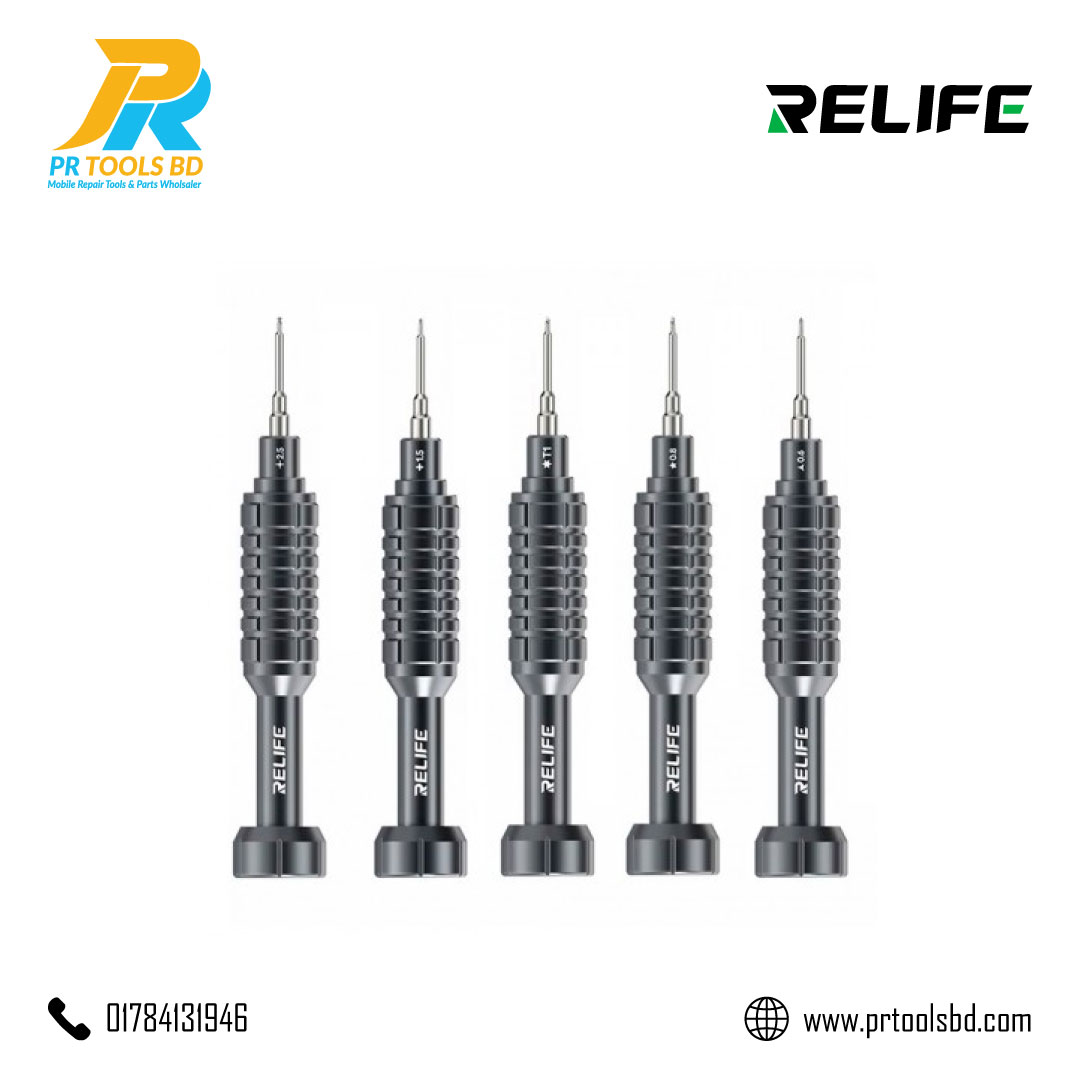 RELIFE RL 730 Steel Cannon King Classic Series Screwdriver Y0.6 0.8 plus 1.5 plus 2.5 T1