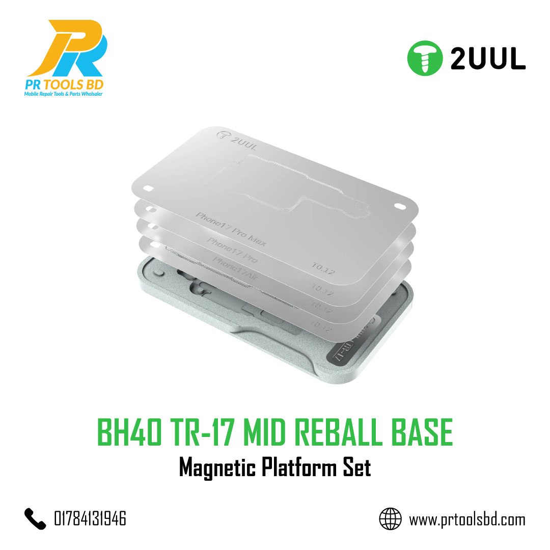 2UUL BH40 TR-17 MID REBALL BASE Magnetic Platform Set