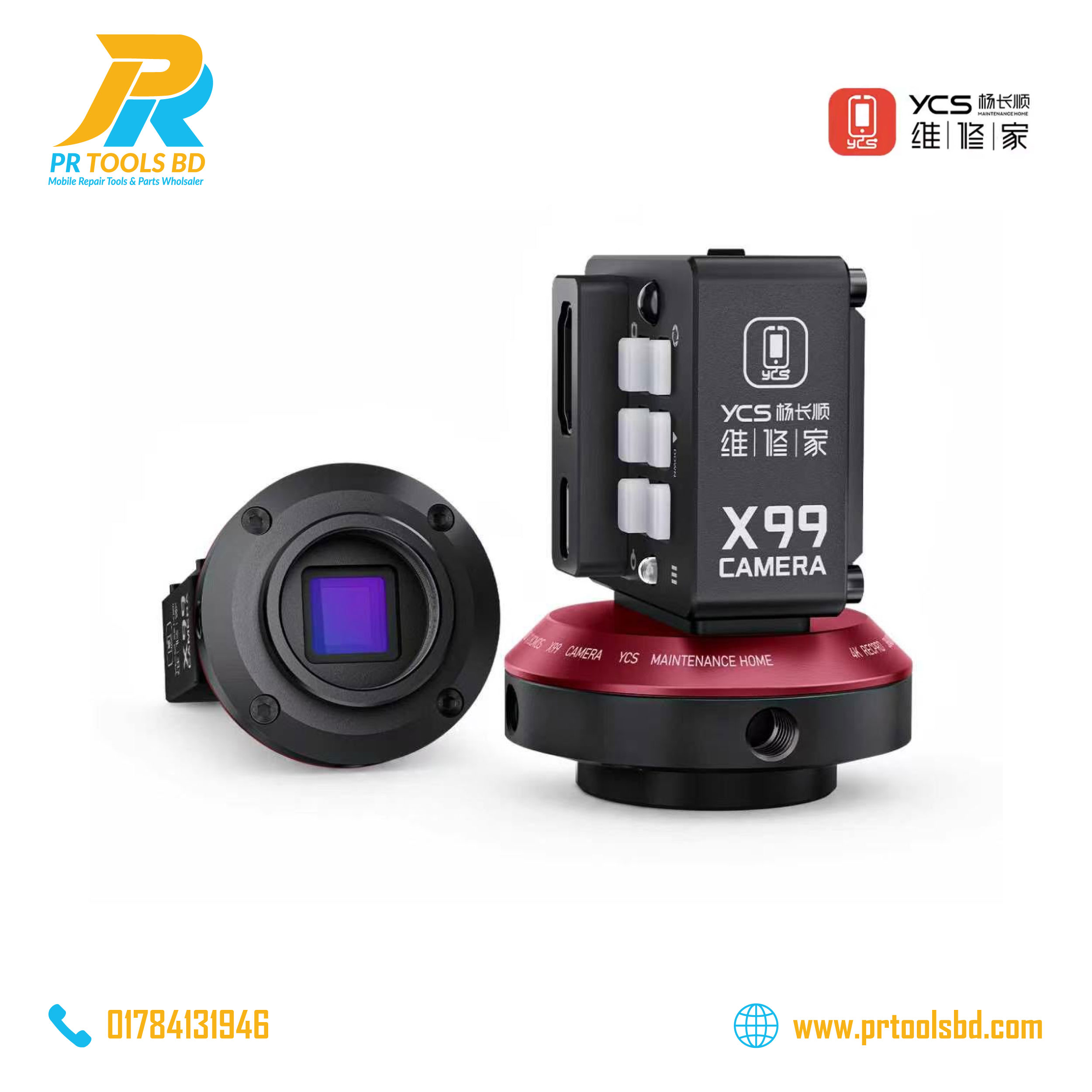 YCS X99 Sony CMOS Sensor 8MP 4K Ultra HD Camera for Trinocular Stereo Microscopes