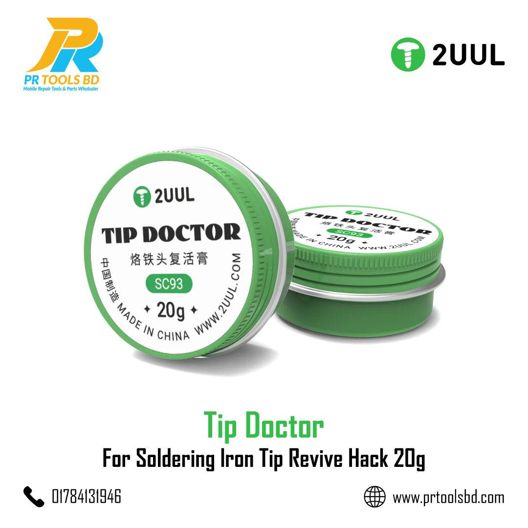 2UUL SC93 Tip Doctor For Soldering lron Tip Revive Hack 20g