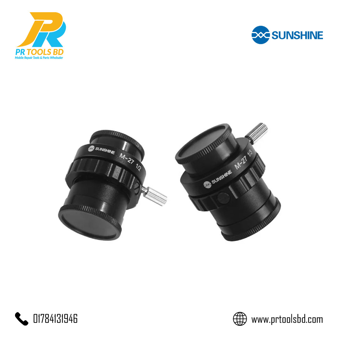 SUNSHINE 1 2 and 1 3 Microscope CTV adapter M 27