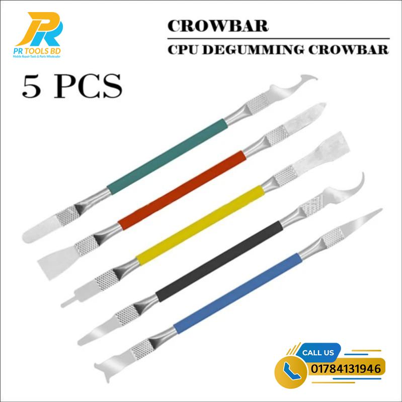 5 in 1 IC Chip Repair Thin Blade PCB Motherboard Repair Knife CPU Remover BGA Maintenance Knife Remove Glue PC Cell Repair