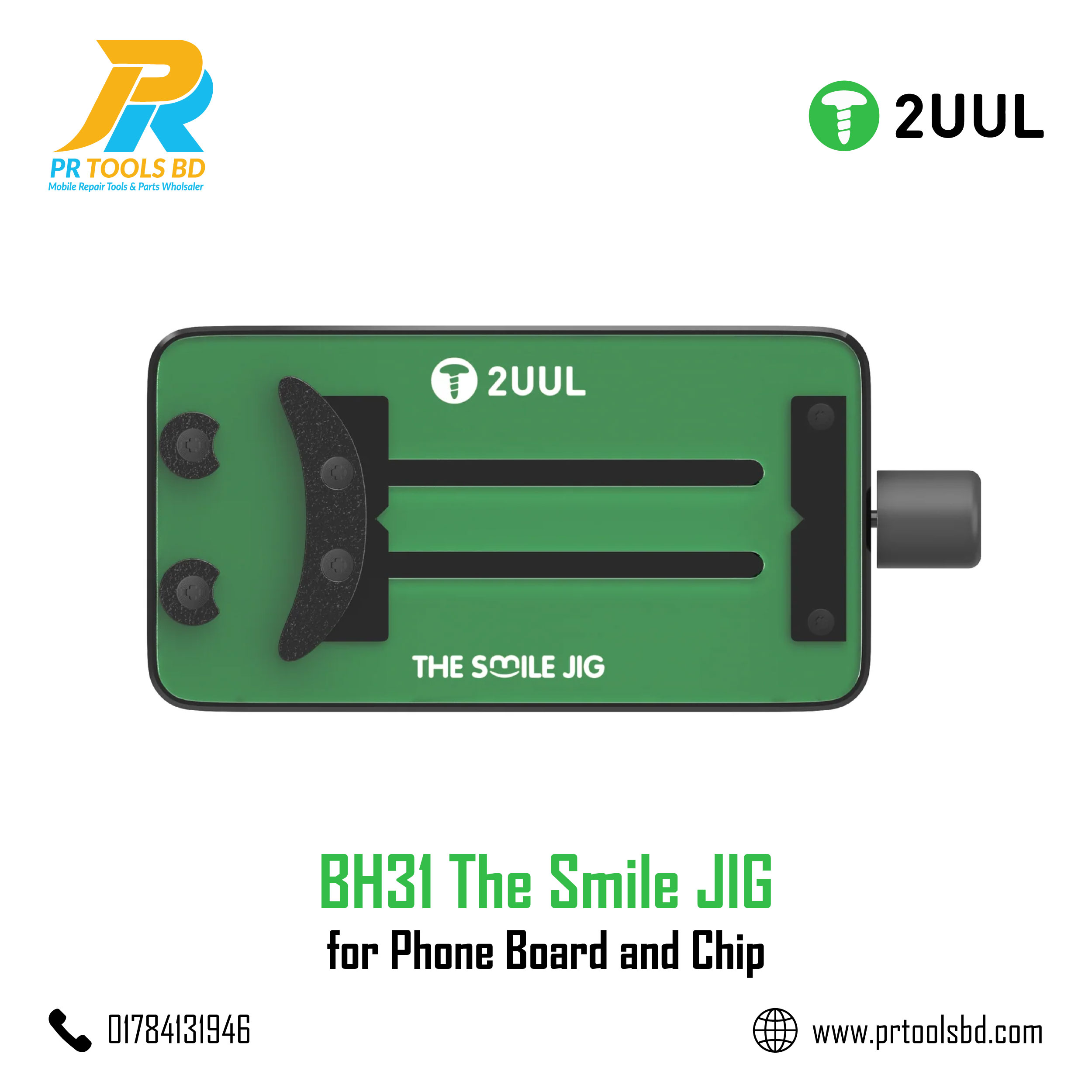 2UUL BH31 The Smile JIG for Phone Board and Chip