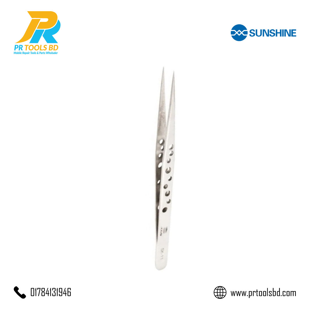 TWEEZERS WITH HOLE SK 11