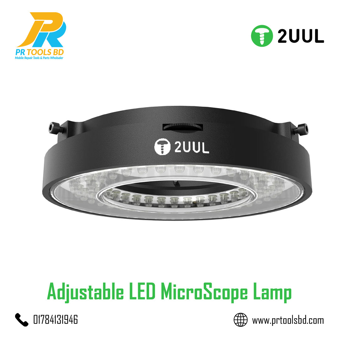 2UUL MS98 Adjustable LED MicroScope Lamp Black