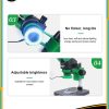 Relife RL-033D Dust-proof Microscope Light For Most Stereo Microscopes Touch Switch Snap-on Design LED Lights Strong Spotlight - Image 2