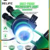 Relife RL-033D Dust-proof Microscope Light For Most Stereo Microscopes Touch Switch Snap-on Design LED Lights Strong Spotlight - Image 4