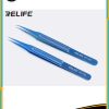 High Quality RELIFE RT-15D Ultra Light Weight Precision Titanium Alloy Material Tweezers For Mobile Phone Repair Tools