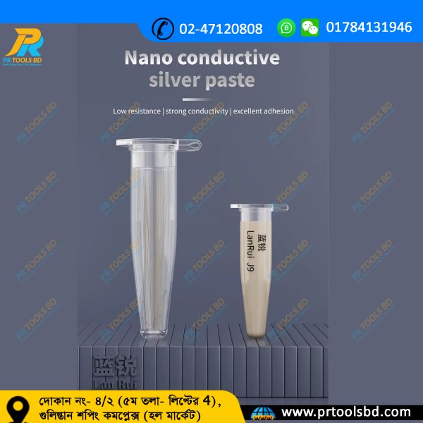 Lanrui J9 Nano Conductive Silver Paste Low Resistance Screen Line Repair for PhoneS iPhone Android Green/Yellow Screen Fix Tools - Image 2