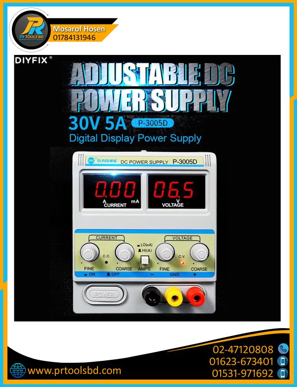POWER SUPPLY 30V5A SS-3005D