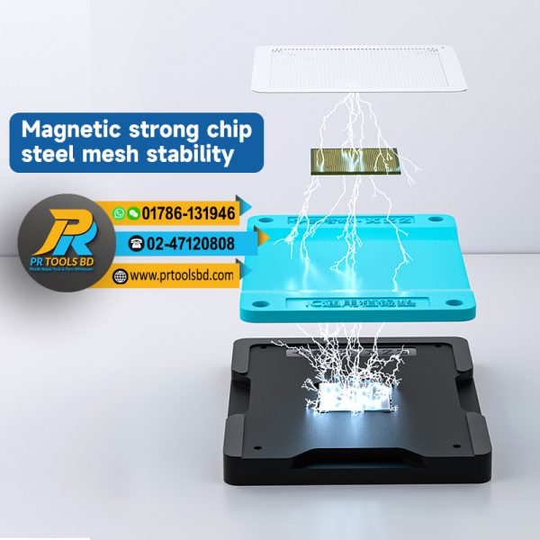 XZZ C1 Magnetic Base with BGA IC Tin Planting Silicone Pad - Image 4