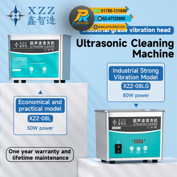 XZZ-08L 0.8L Ultrasonic Cleaning Machine for Motherboard / Glasses / Industrial Accessories Cleaning - Image 2