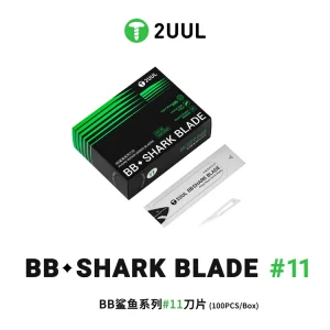 2UUL DA18 BB Shark Blade No.11 (100pcs/pack)  