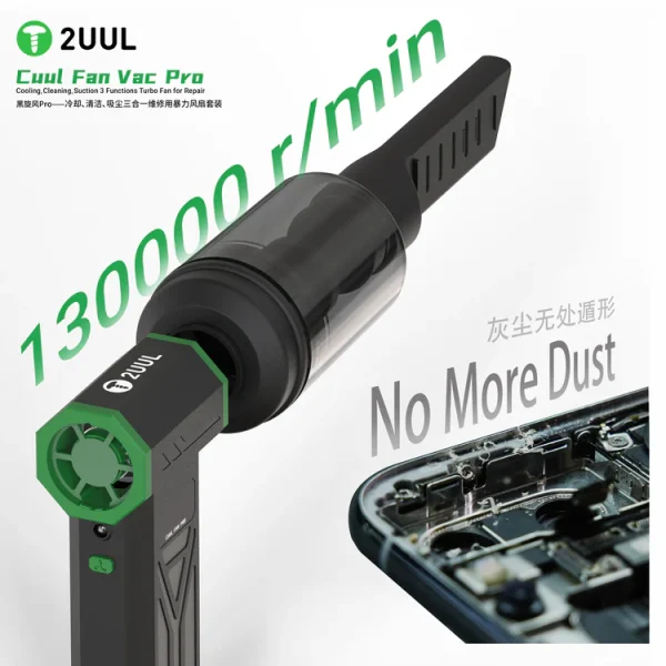 2UUL Cuul Fan Pro Turbo Fan for Repair - Image 3