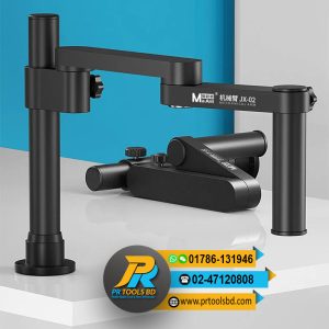 MaAnt JX-02 All Matel Swinging Robotic Arm Universal Adjustable Microscope Camera Phone Repair Articulating Arm Bracket Clamp মাইক্রস্কোপ স্টান্ড