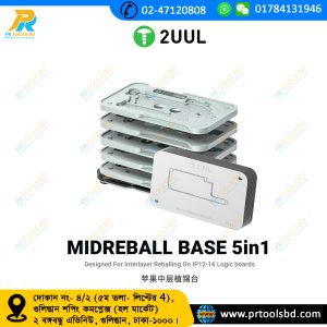2UUL BH13 MidReball Base 5 in 1 for iPhone 12-16PM Boards Reballing