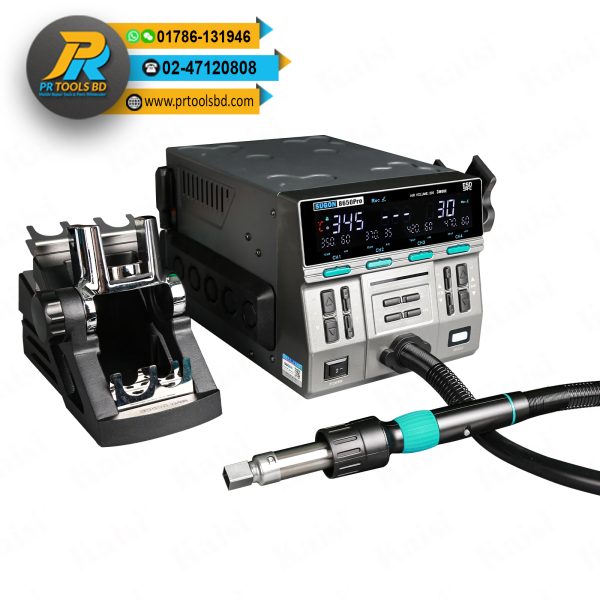 SUGON 8650pro hot air gun curve working mode digital display intelligent hot air desoldering station BGA PCB chip repair tool - Image 2