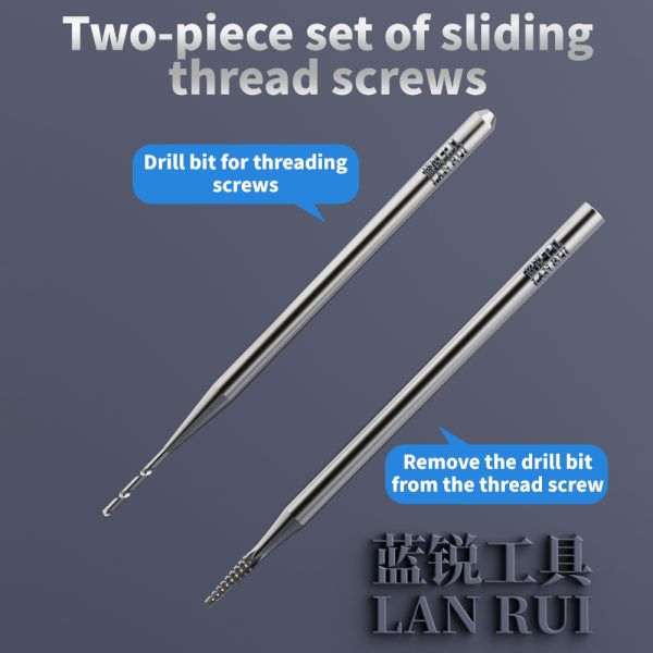 Lanrui U8 Alloy Piercingand Sliding Drill Bit Used for Removing Stripped Thread Screws Ouickly - Image 3