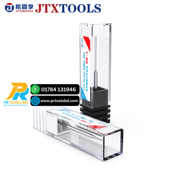 JTX SK-1 Alloy Piercing and Sliding Drill Bit for Removing Stripped Thread Screws - Image 5