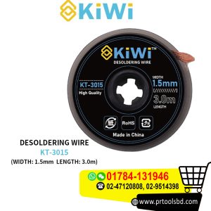 KIWI KT-3015 (3.0 Meter) Desoldering Wick Solder Remover Wick Wire